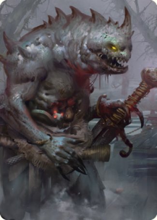 Gray Slaad Art Card [Commander Legends: Battle for Baldur's Gate Art Series] | Chromatic Games