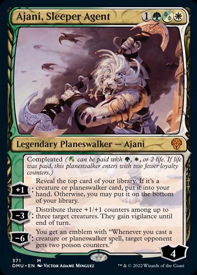 Ajani, Sleeper Agent (Showcase) [Dominaria United] | Chromatic Games