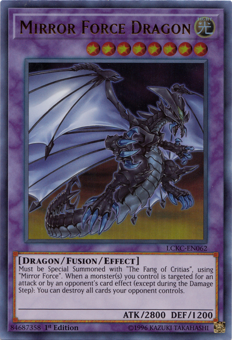 Mirror Force Dragon [LCKC-EN062] Ultra Rare | Chromatic Games