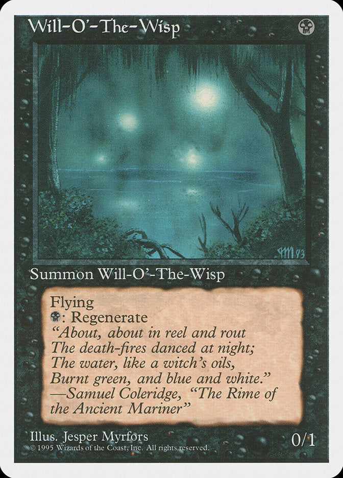 Will-o'-the-Wisp [Fourth Edition] | Chromatic Games