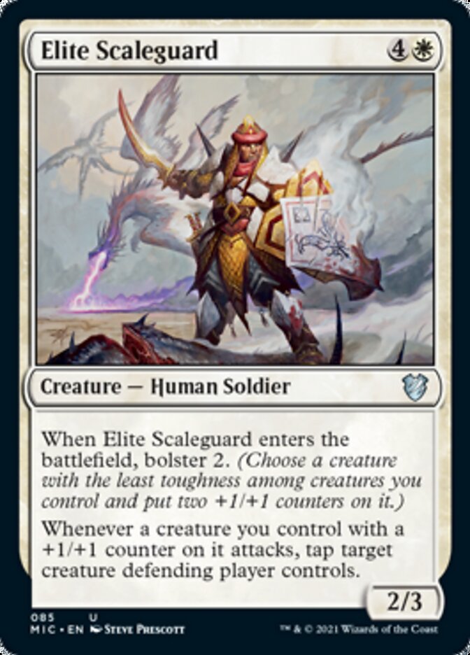 Elite Scaleguard [Innistrad: Midnight Hunt Commander] | Chromatic Games