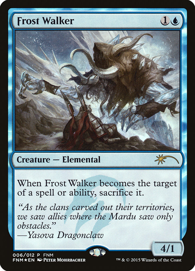 Frost Walker [Friday Night Magic 2015] | Chromatic Games