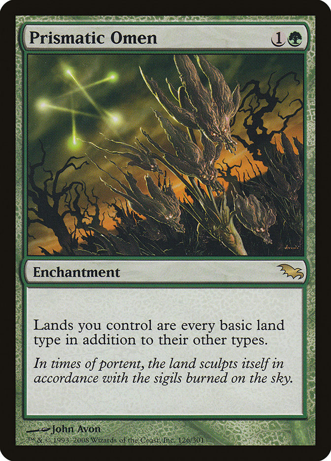 Prismatic Omen [Shadowmoor] | Chromatic Games