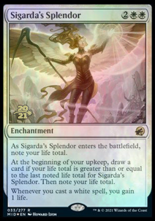 Sigarda's Splendor [Innistrad: Midnight Hunt Prerelease Promos] | Chromatic Games