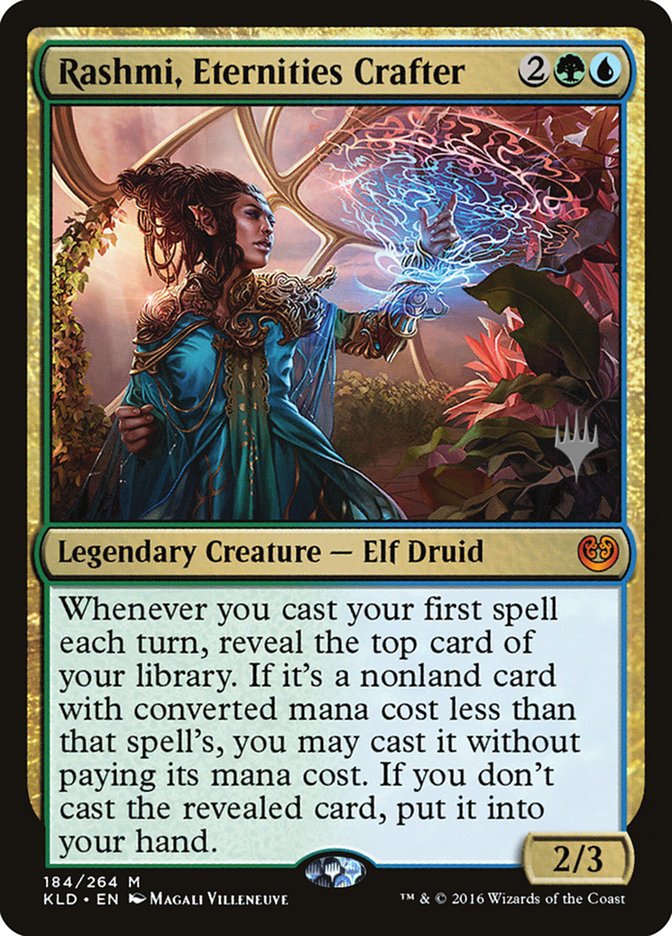 Rashmi, Eternities Crafter (Promo Pack) [Kaladesh Promos] | Chromatic Games