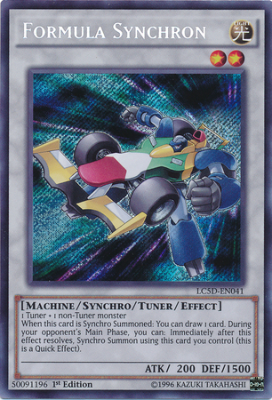 Formula Synchron [LC5D-EN041] Secret Rare | Chromatic Games