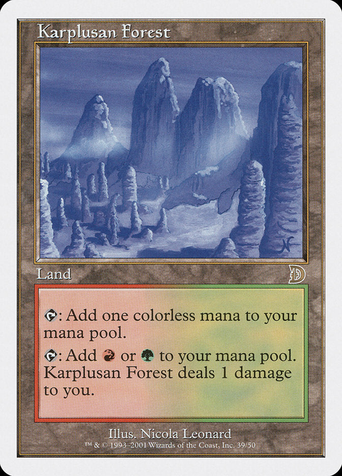 Karplusan Forest [Deckmasters] | Chromatic Games