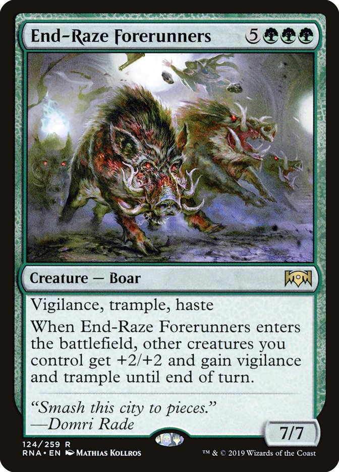 End-Raze Forerunners [Ravnica Allegiance] | Chromatic Games