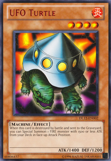 UFO Turtle (Red) [DL12-EN002] Rare | Chromatic Games
