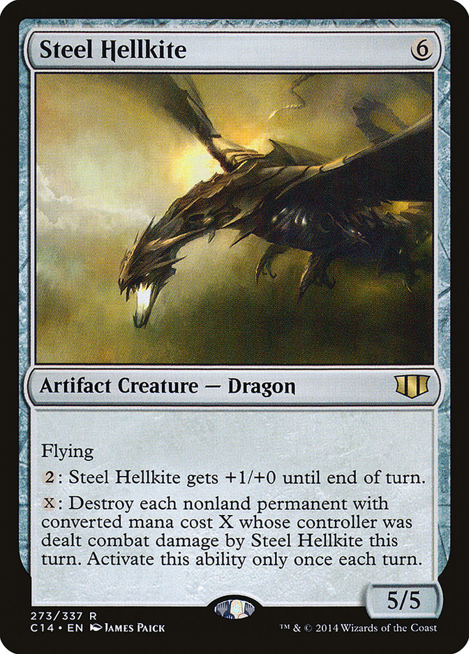 Steel Hellkite [Commander 2014] | Chromatic Games