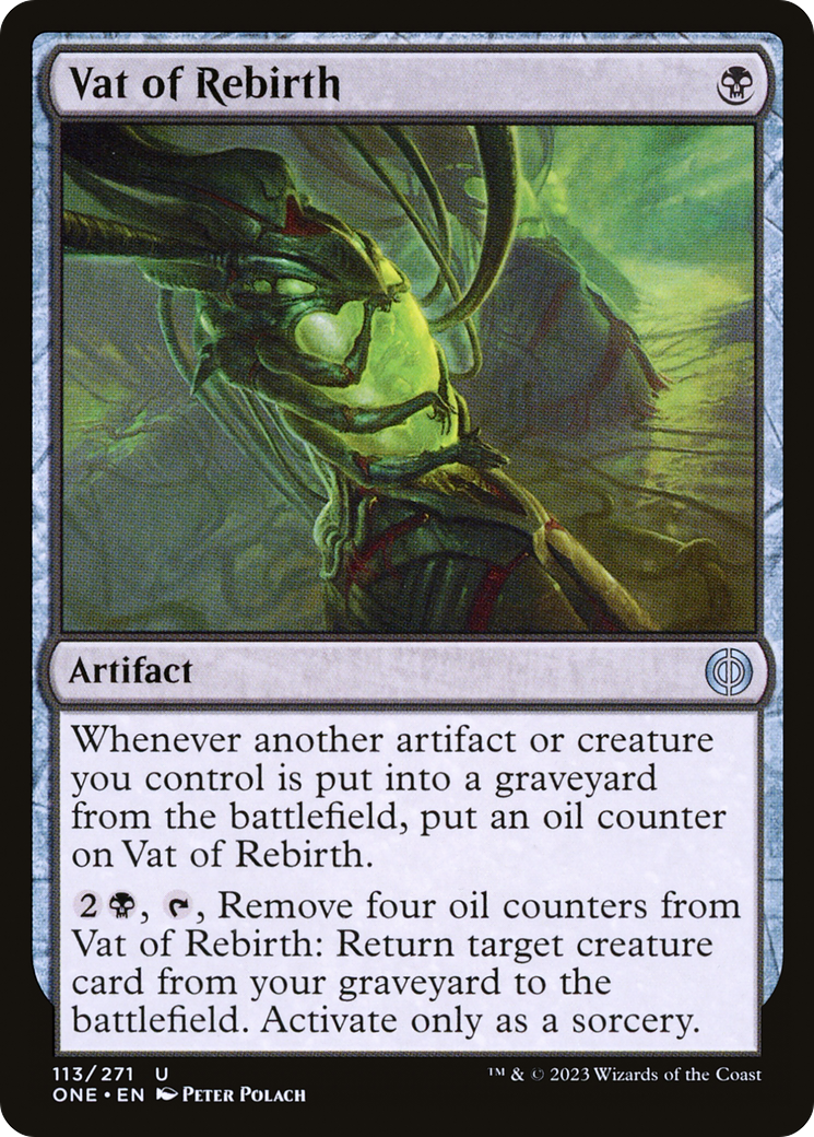 Vat of Rebirth [Phyrexia: All Will Be One] | Chromatic Games