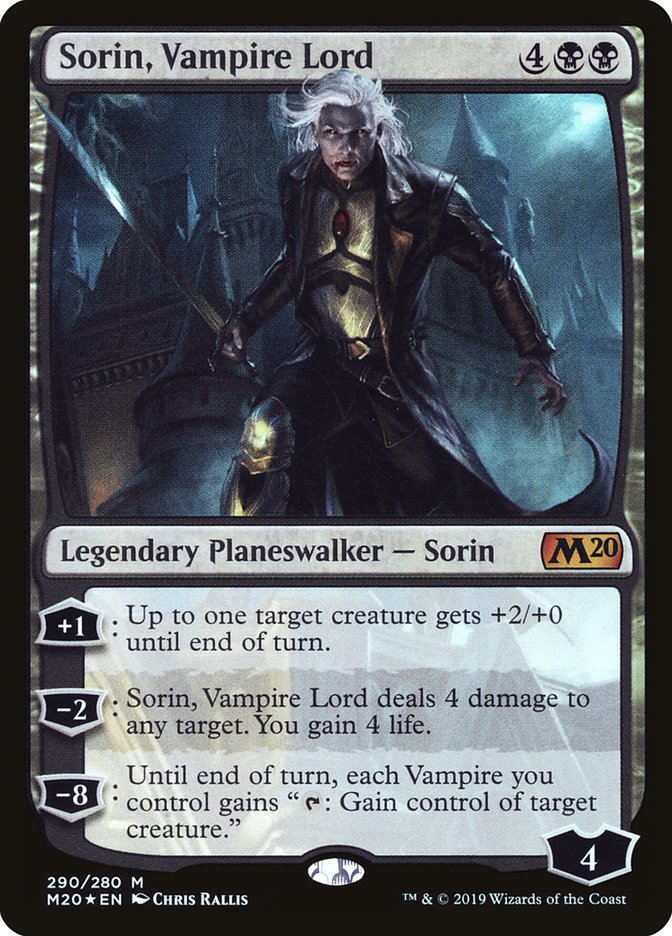 Sorin, Vampire Lord [Core Set 2020] | Chromatic Games