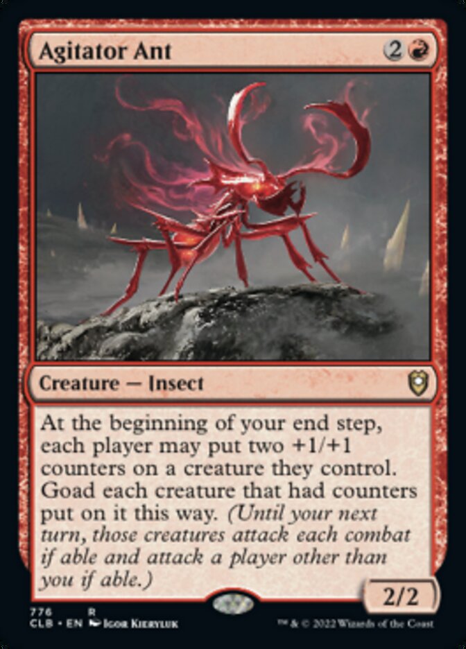 Agitator Ant [Commander Legends: Battle for Baldur's Gate] | Chromatic Games