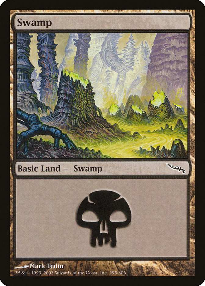 Swamp (295) [Mirrodin] | Chromatic Games