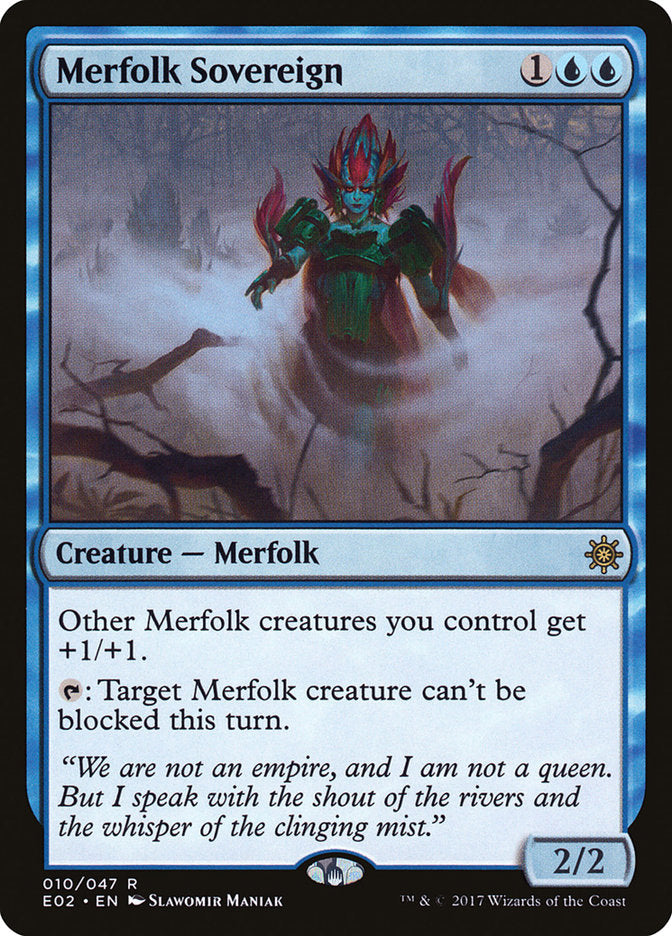 Merfolk Sovereign [Explorers of Ixalan] | Chromatic Games