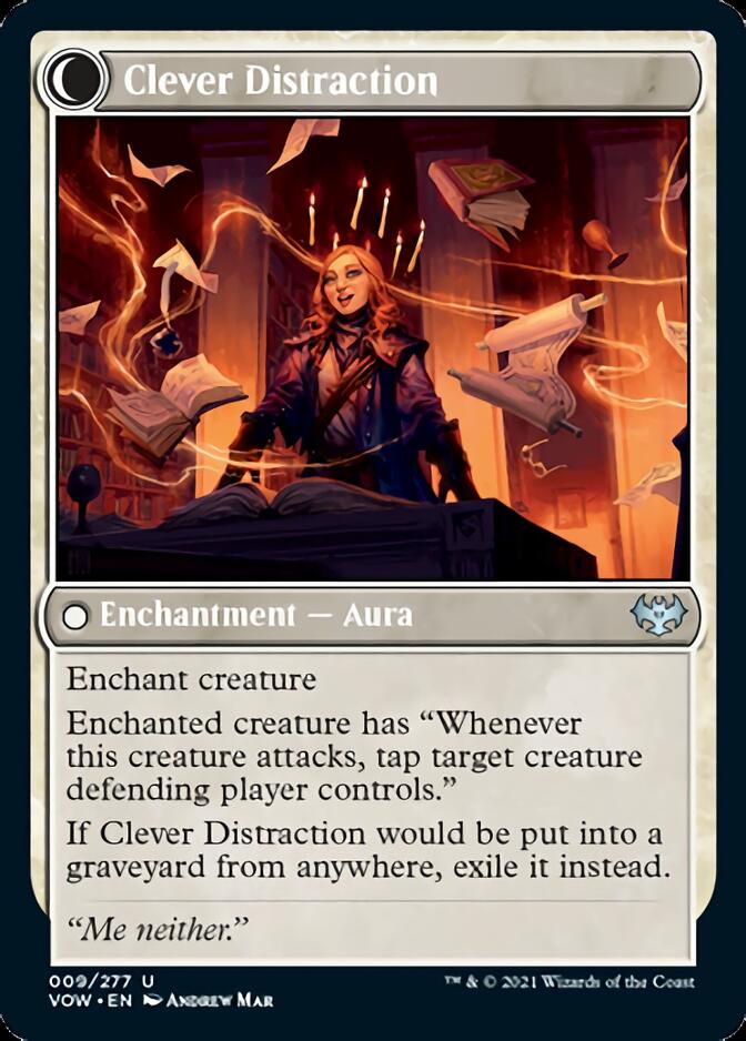 Distracting Geist // Clever Distraction [Innistrad: Crimson Vow] | Chromatic Games