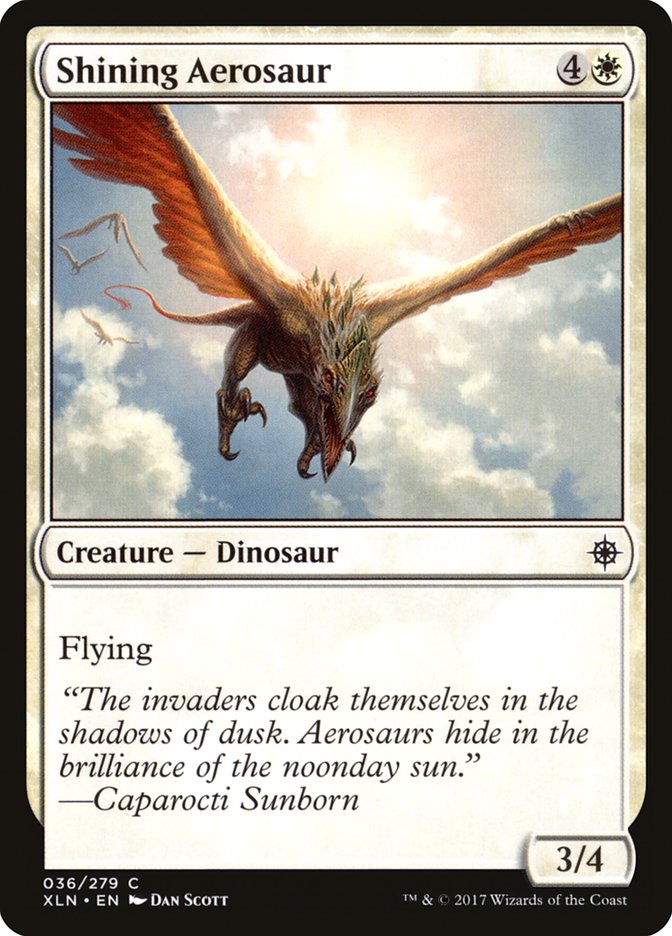 Shining Aerosaur [Ixalan] | Chromatic Games