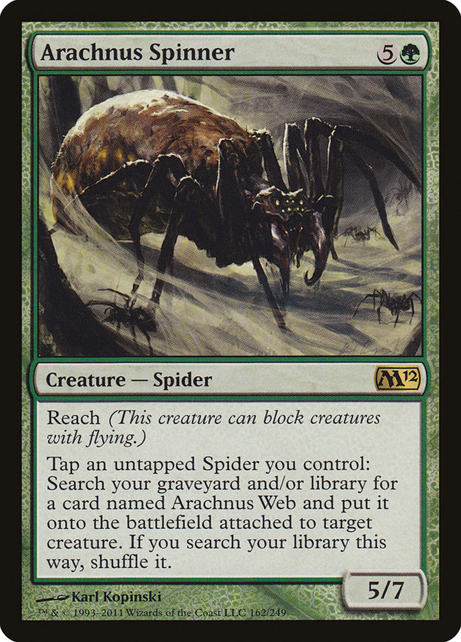 Arachnus Spinner [Magic 2012] | Chromatic Games