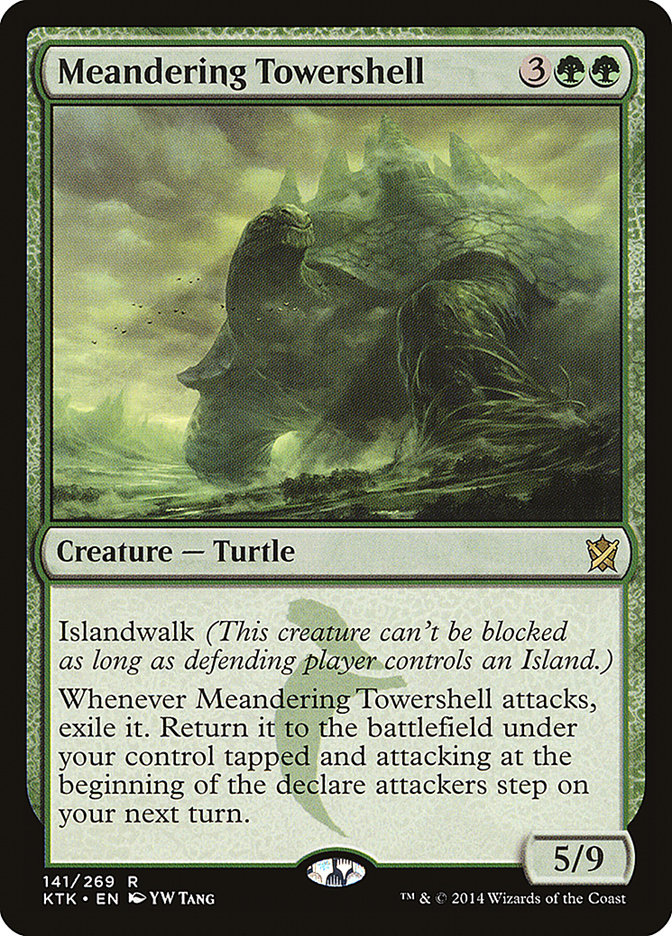 Meandering Towershell [Khans of Tarkir] | Chromatic Games