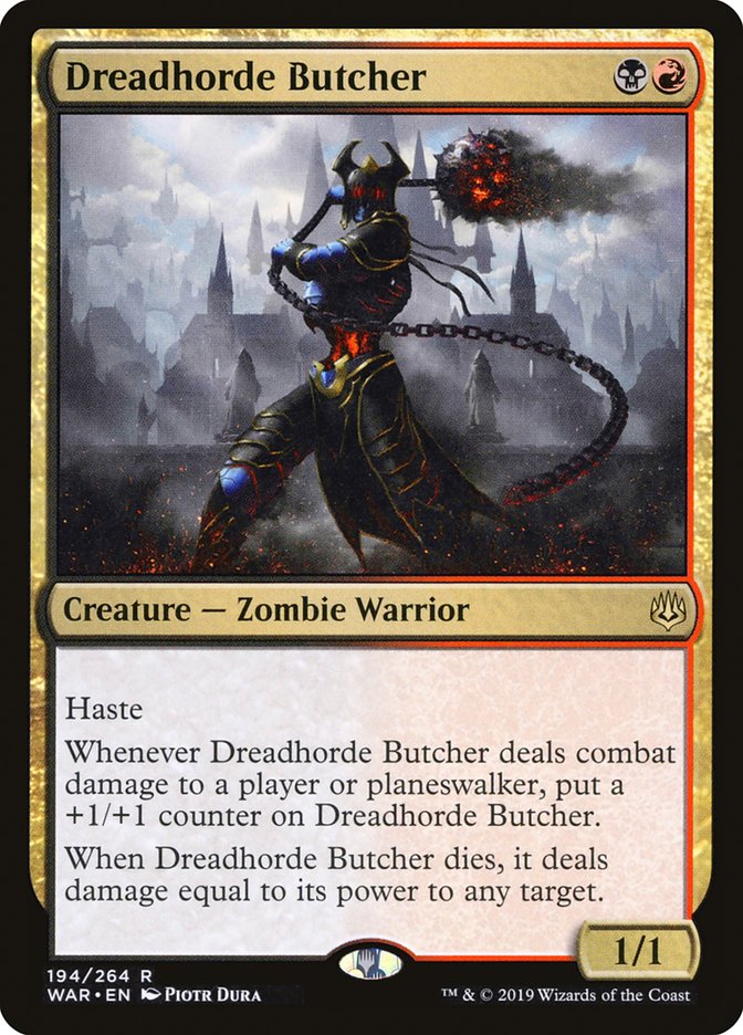 Dreadhorde Butcher [War of the Spark] | Chromatic Games