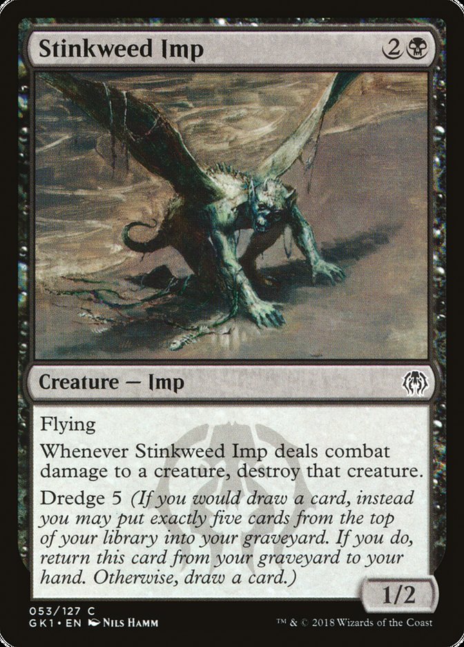 Stinkweed Imp [Guilds of Ravnica Guild Kit] | Chromatic Games