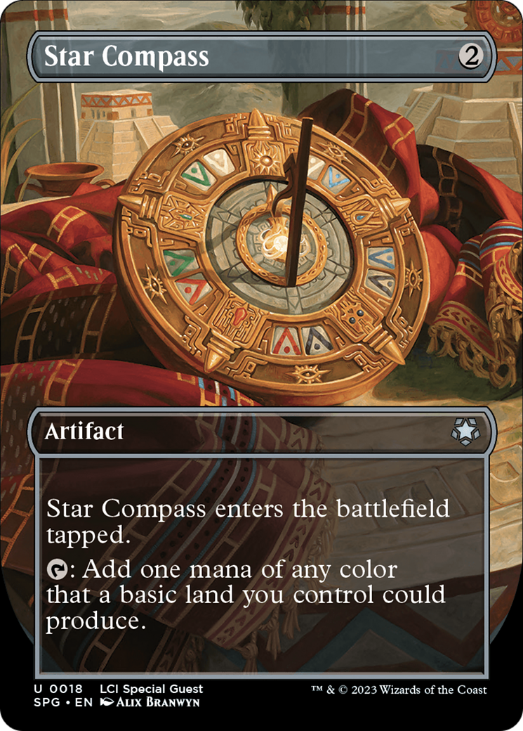 Star Compass (Borderless) [The Lost Caverns of Ixalan Special Guests] | Chromatic Games