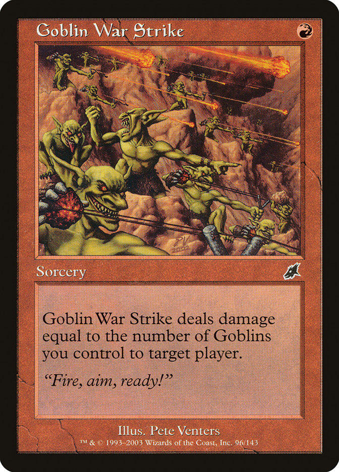 Goblin War Strike [Scourge] | Chromatic Games