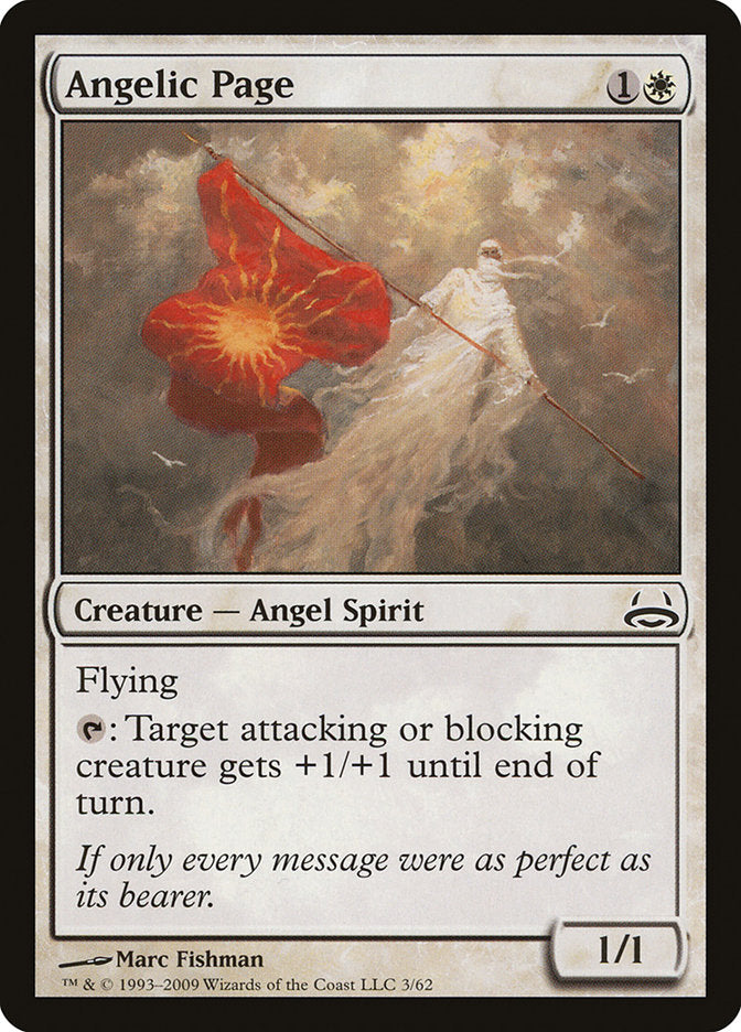 Angelic Page [Duel Decks: Divine vs. Demonic] | Chromatic Games