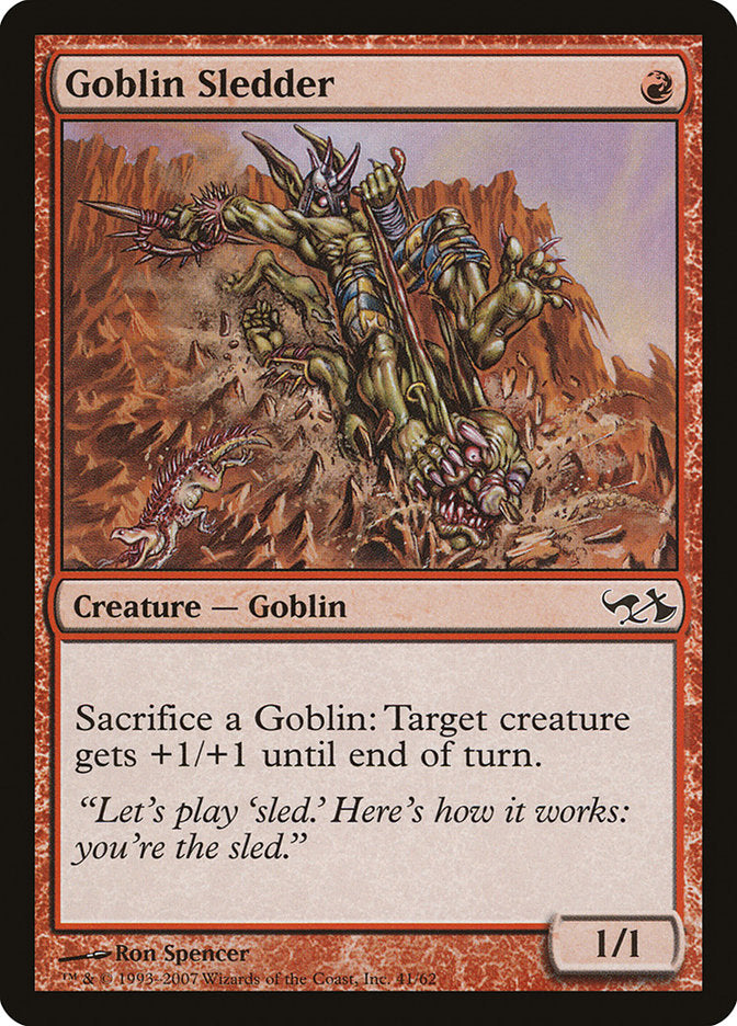 Goblin Sledder [Duel Decks: Elves vs. Goblins] | Chromatic Games