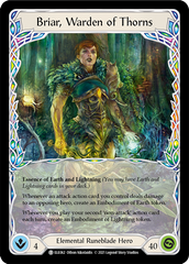 Briar, Warden of Thorns // Titan's Fist [ELE062 // ELE202] (Tales of Aria)  1st Edition Normal | Chromatic Games