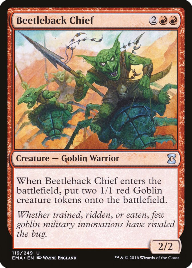 Beetleback Chief [Eternal Masters] | Chromatic Games