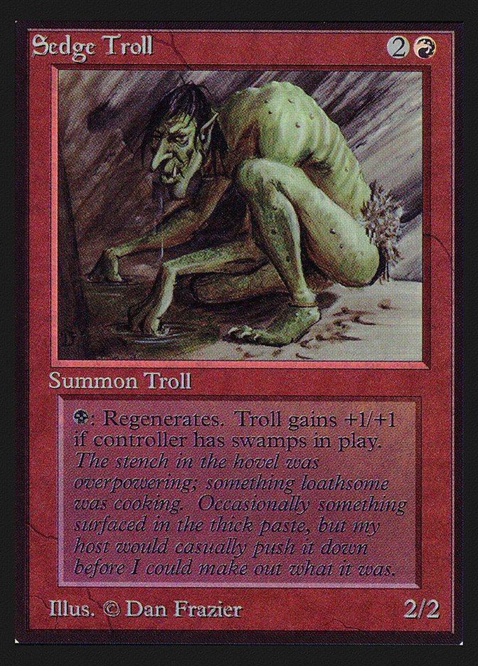 Sedge Troll [International Collectors' Edition] | Chromatic Games