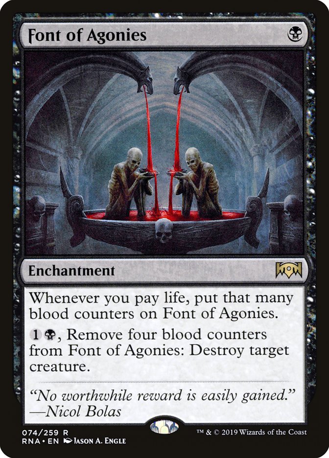 Font of Agonies [Ravnica Allegiance] | Chromatic Games