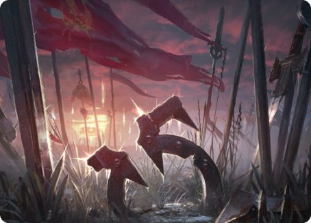 Field of Ruin Art Card [Innistrad: Midnight Hunt Art Series] | Chromatic Games