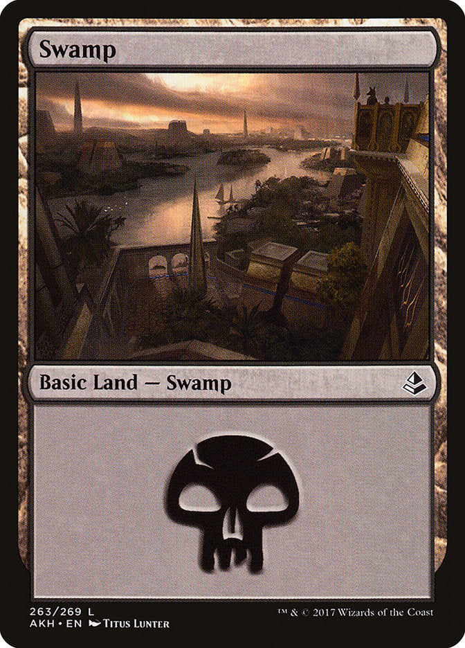 Swamp (263) [Amonkhet] | Chromatic Games