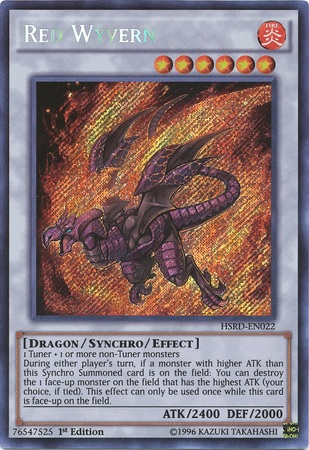 Red Wyvern [HSRD-EN022] Secret Rare | Chromatic Games