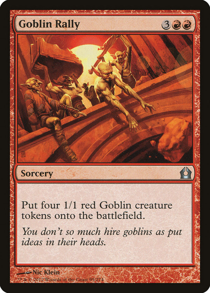 Goblin Rally [Return to Ravnica] | Chromatic Games