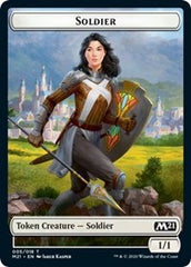 Soldier // Weird Double-Sided Token [Core Set 2021 Tokens] | Chromatic Games