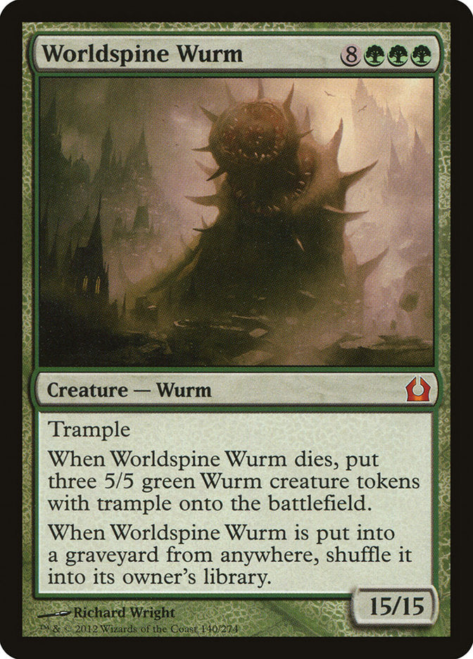 Worldspine Wurm [Return to Ravnica] | Chromatic Games