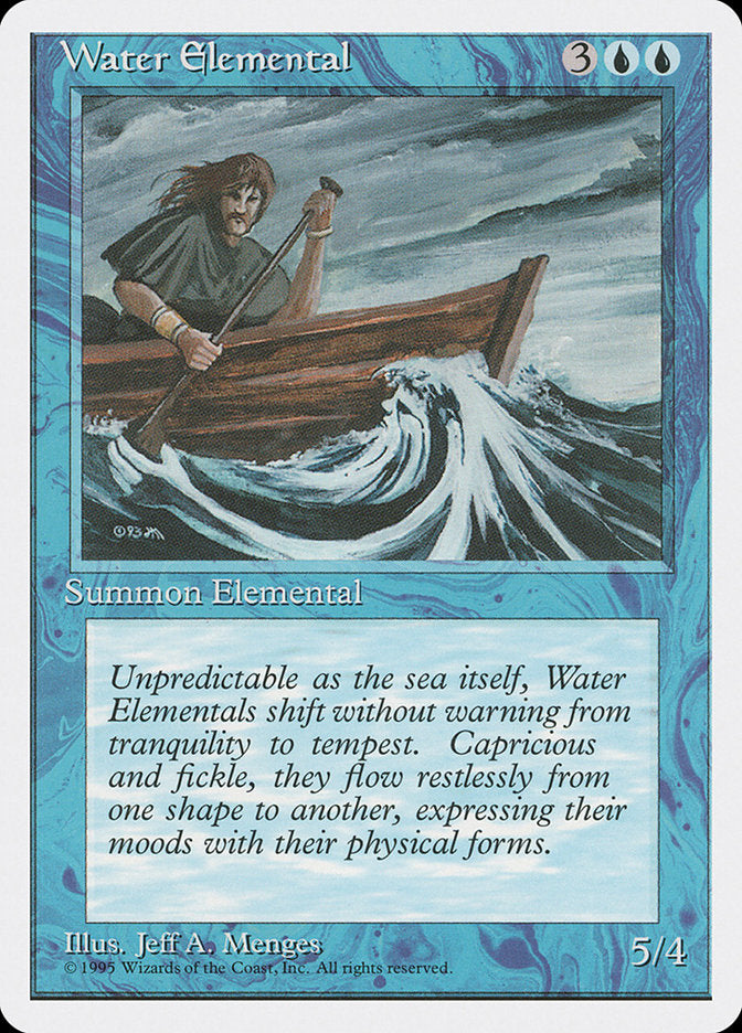 Water Elemental [Fourth Edition] | Chromatic Games