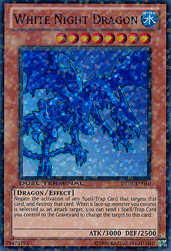 White Night Dragon [DT04-EN010] Super Rare | Chromatic Games