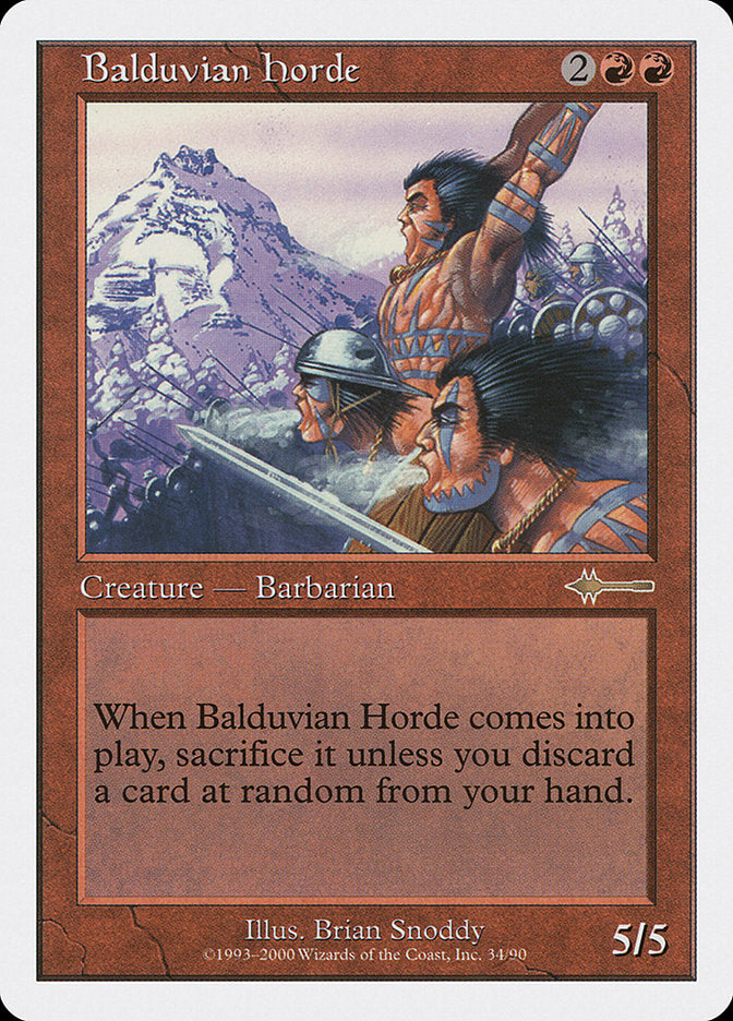 Balduvian Horde [Beatdown] | Chromatic Games