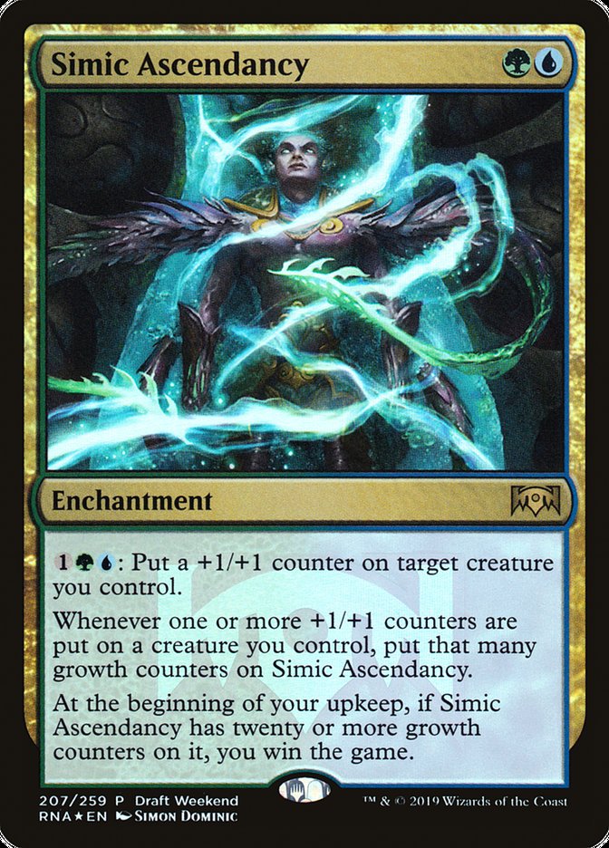 Simic Ascendancy (Draft Weekend) [Ravnica Allegiance Promos] | Chromatic Games