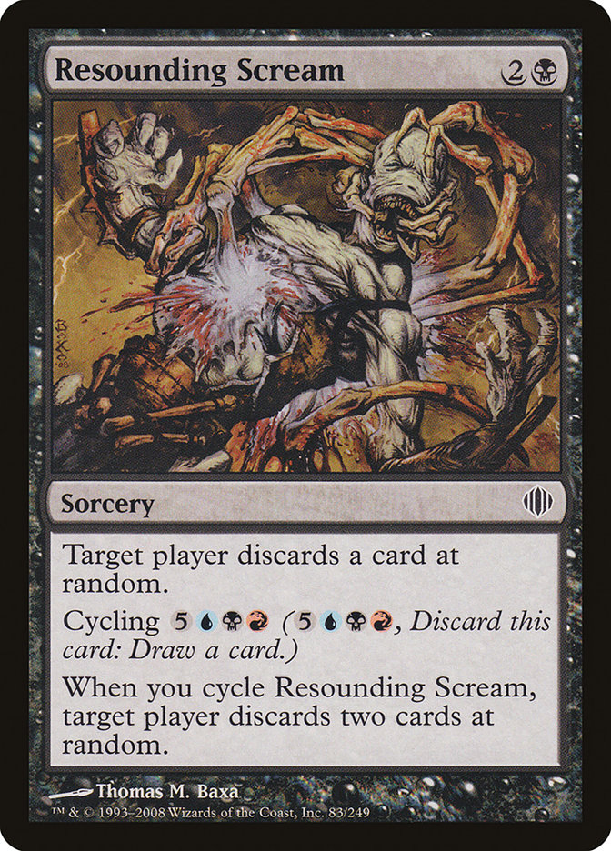 Resounding Scream [Shards of Alara] | Chromatic Games