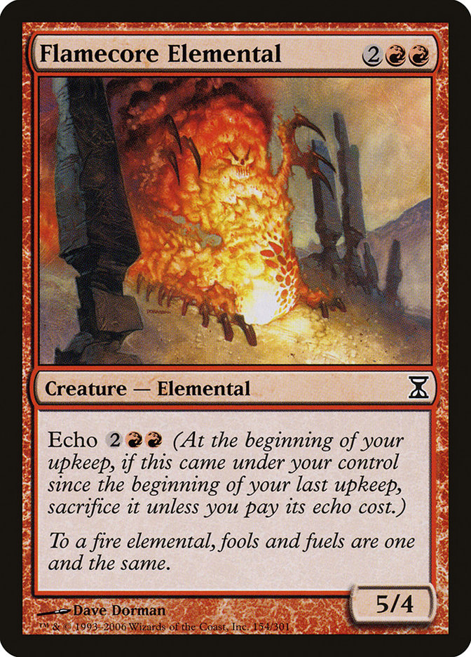 Flamecore Elemental [Time Spiral] | Chromatic Games