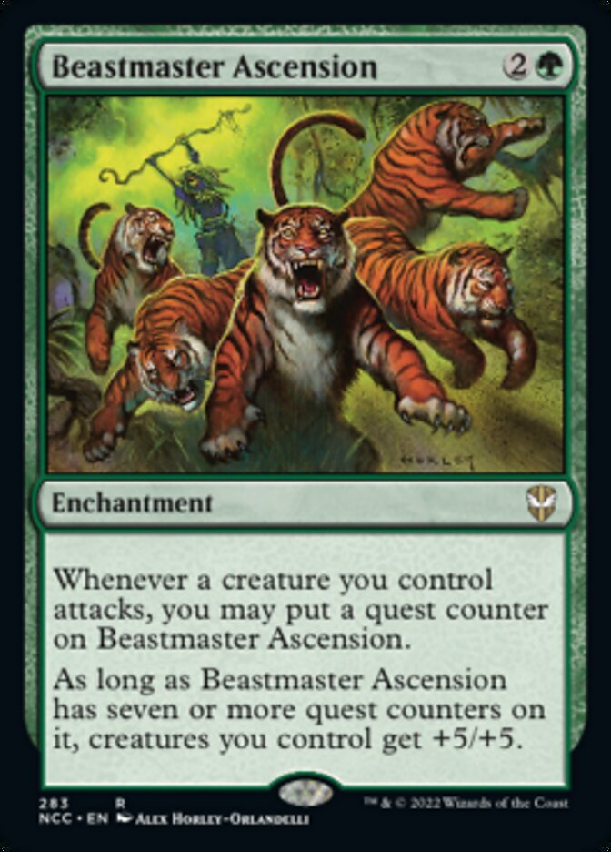 Beastmaster Ascension [Streets of New Capenna Commander] | Chromatic Games