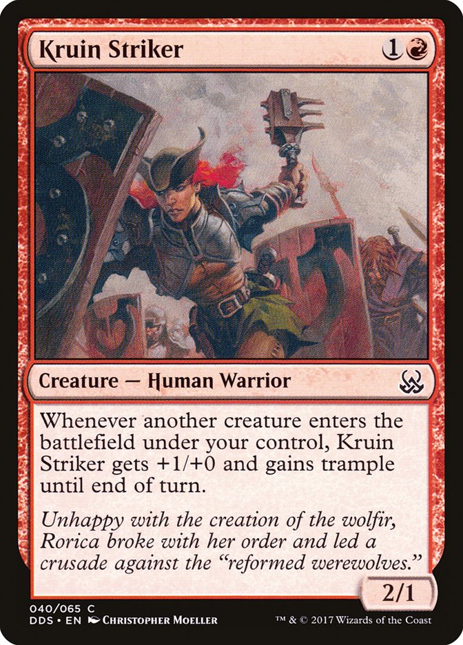 Kruin Striker [Duel Decks: Mind vs. Might] | Chromatic Games