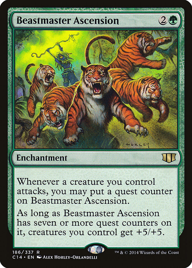 Beastmaster Ascension [Commander 2014] | Chromatic Games