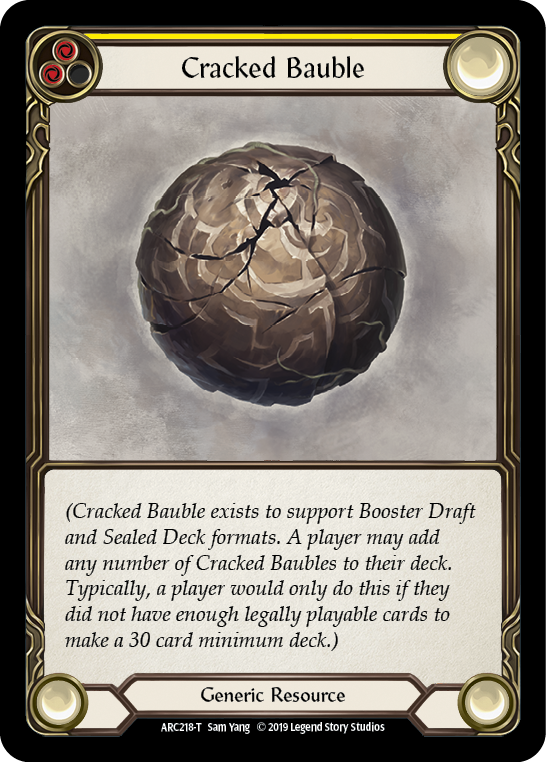 Cracked Bauble [ARC218-T] (Arcane Rising)  1st Edition Normal | Chromatic Games