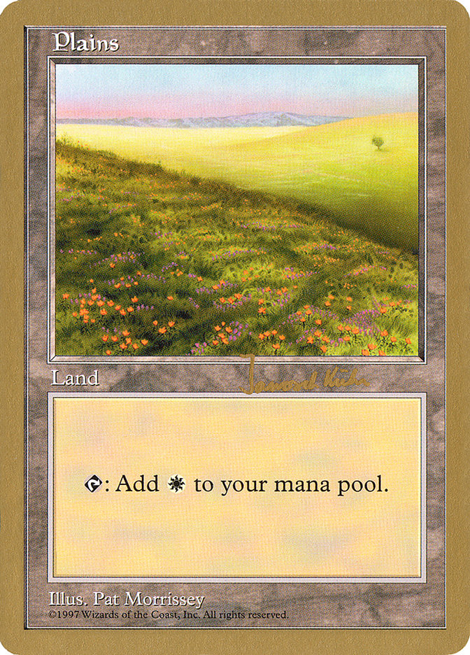 Plains (jk431) (Janosch Kuhn) [World Championship Decks 1997] | Chromatic Games